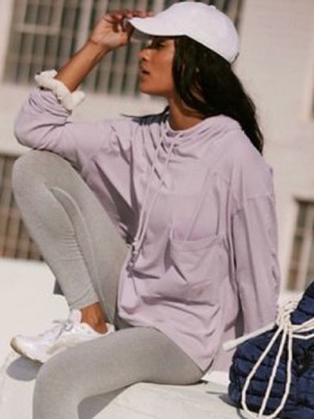 Free People Hot Shot Hooded Layer small